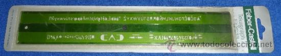 Escriban&iacute;a: Plantilla Faber-Castell 5 mm Tekagraph 2 &iexcl;Impecable! - Foto 1