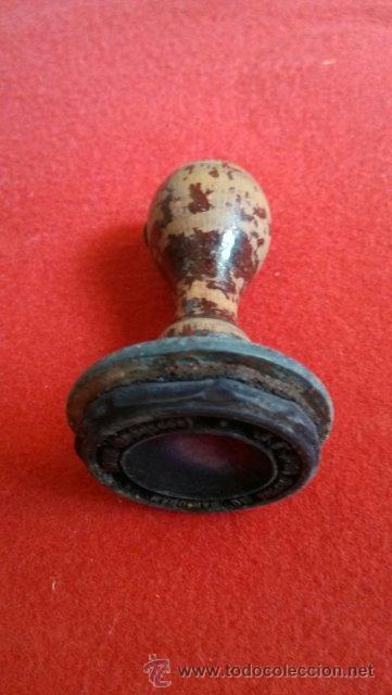 Escriban&iacute;a: ANTIGUO TAMPON MAQUINAS DE COSER ALFA - Foto 1