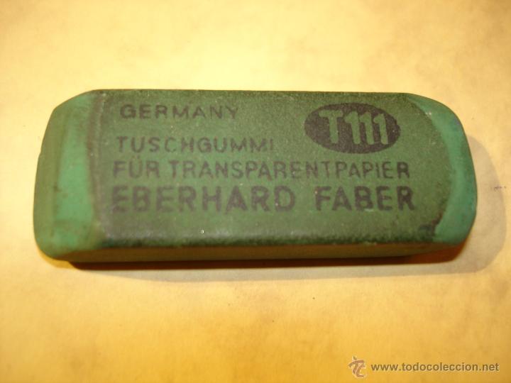 Escriban&iacute;a: GOMA DE BORRAR - EBERHARD FABER T111 - Foto 1
