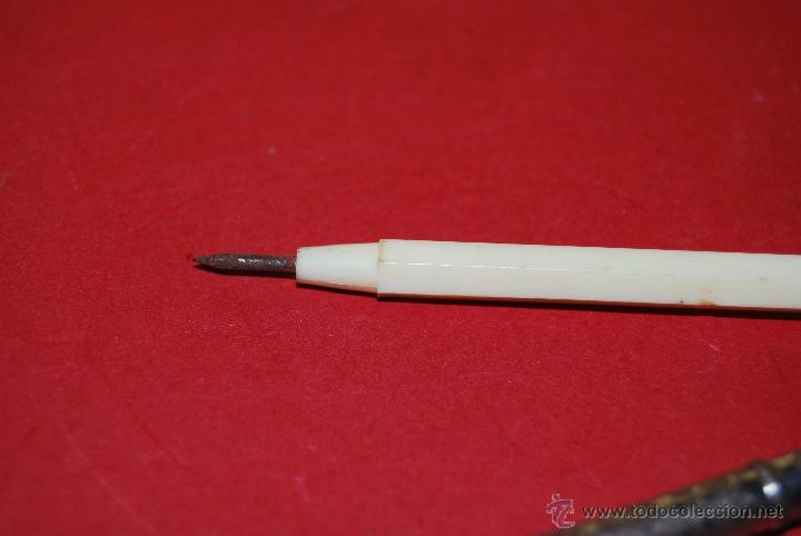 Escriban&iacute;a: COMP&Aacute;S DE PL&Aacute;STICO CON PUNTA DE METAL Y L&Aacute;PIZ - Foto 2