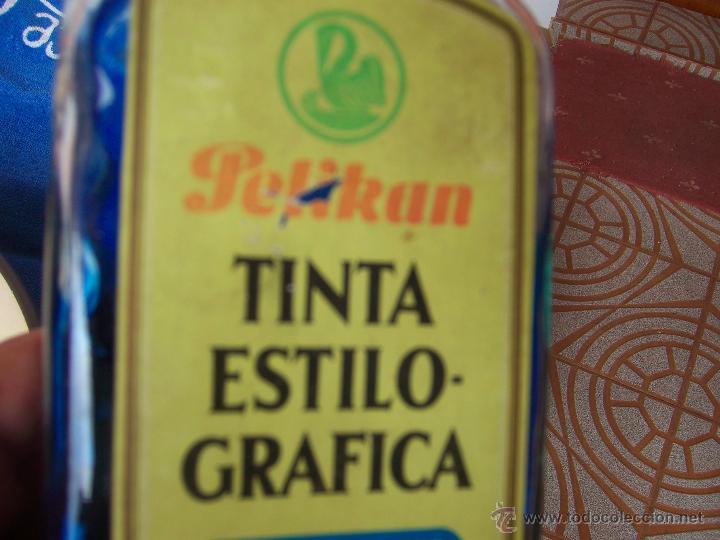 Escriban&iacute;a: botella de tinta marca pelikan antigua - Foto 2