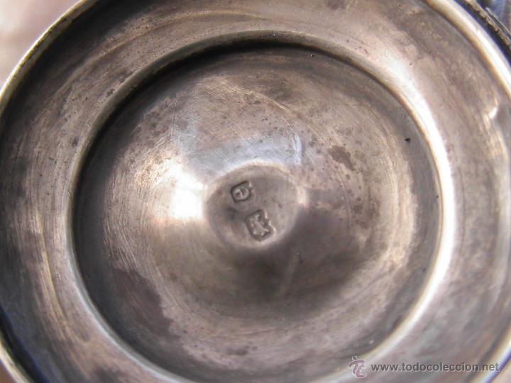 Escriban&iacute;a: Tintero de cristal tallado victoriano - Foto 4