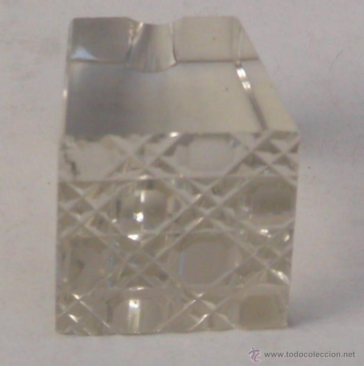 Escriban&iacute;a: Soporte para pluma en cristal tallado - Foto 4