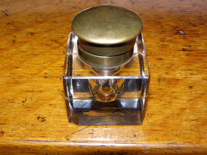 Escriban&iacute;a: Precioso tintero con tapa en bronce - Foto 9