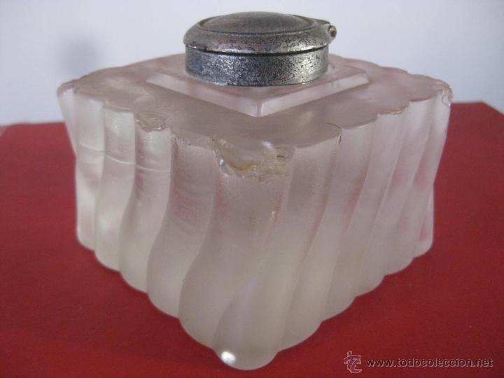 Escriban&iacute;a: TINTERO CRISTAL MACIZO OPACO - Foto 2