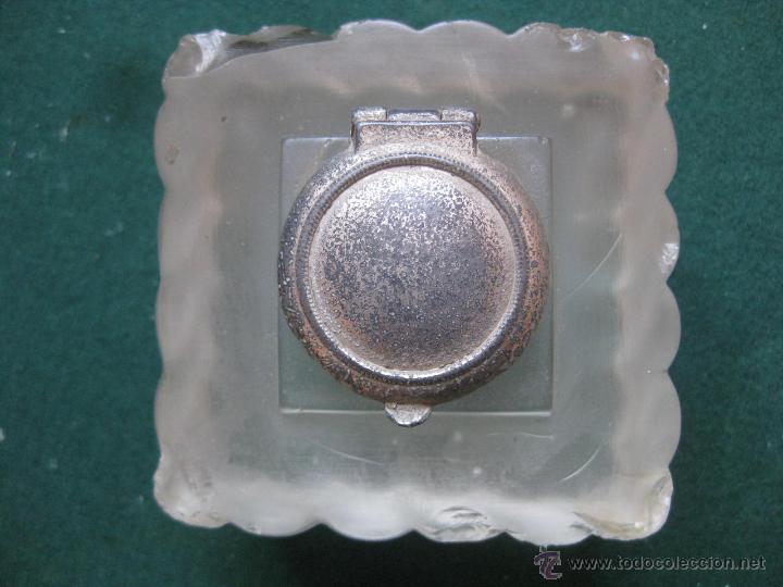 Escriban&iacute;a: TINTERO CRISTAL MACIZO OPACO - Foto 4
