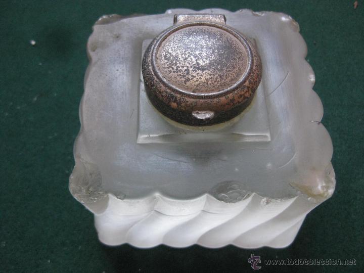 Escriban&iacute;a: TINTERO CRISTAL MACIZO OPACO - Foto 5
