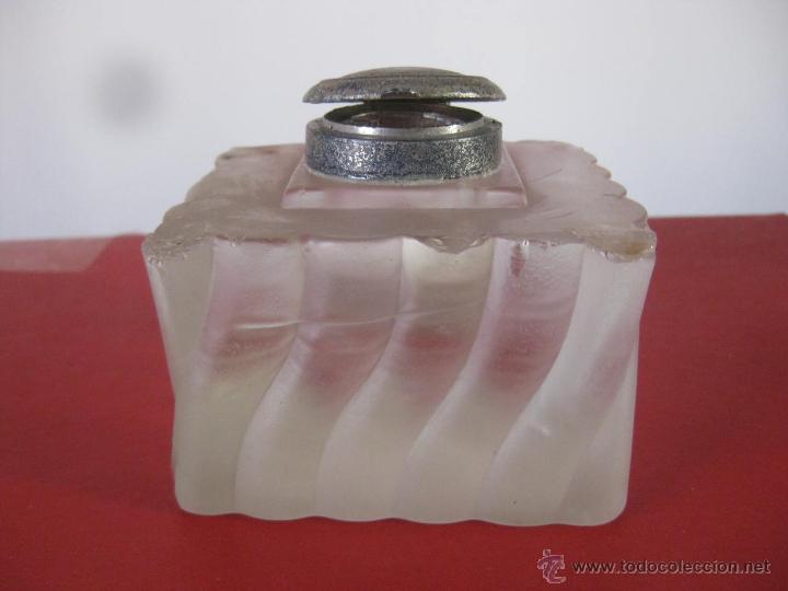 Escriban&iacute;a: TINTERO CRISTAL MACIZO OPACO - Foto 6