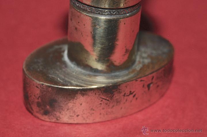 Escriban&iacute;a: SELLO DE BRONCE CON EMPU&Ntilde;ADURA DE MADERA - Foto 5