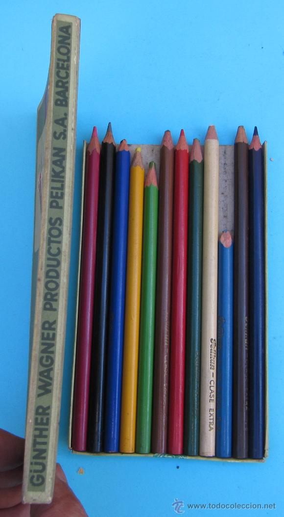 Escriban&iacute;a: CAJA DE L&Aacute;PICES PELIKAN. - Foto 2