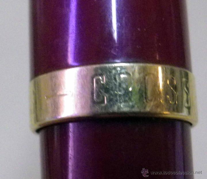 Escriban&iacute;a: ANTIGUO LAPIZ RETRACTIL CROSS, PERSONALIZADO. FUNCIONA - Foto 1