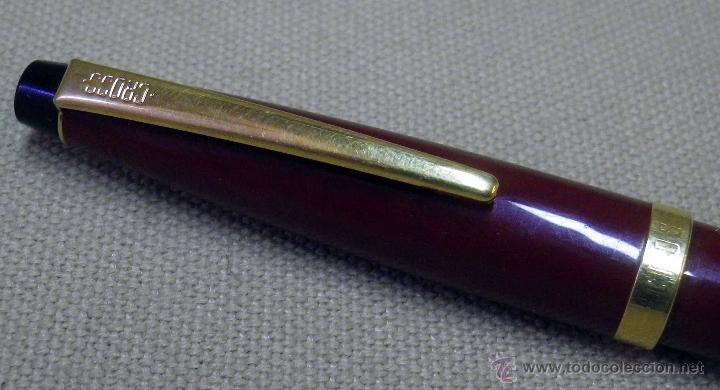 Escriban&iacute;a: ANTIGUO LAPIZ RETRACTIL CROSS, PERSONALIZADO. FUNCIONA - Foto 3