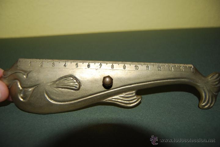 Escriban&iacute;a: REGLA DE LAT&Oacute;N EN FORMA DE BALLENA - 15 CENT&Iacute;METROS - Foto 4