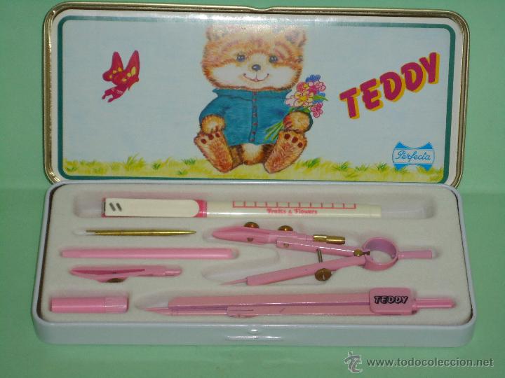 Escriban&iacute;a: ESTUCHE DE COMPASES PARA CHICA DE PRIMERA COMUNION.  -H - Foto 1