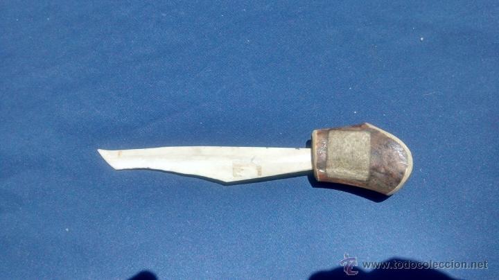 Escriban&iacute;a: ORIGINAL ABRECARTAS / MADERA Y HUESO / &Eacute;POCA - Foto 1