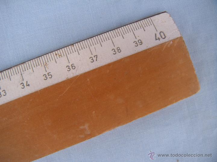 Escriban&iacute;a: REGLA DE MADERA STAEDTLER 40 CM. - Foto 3