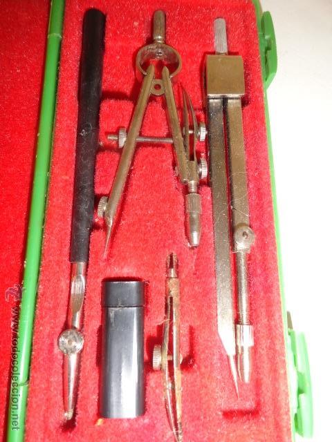 Escriban&iacute;a: ESTUCHE CON JUEGO DE COMPAS MOLIN DIBUJO TECNICO - Foto 1