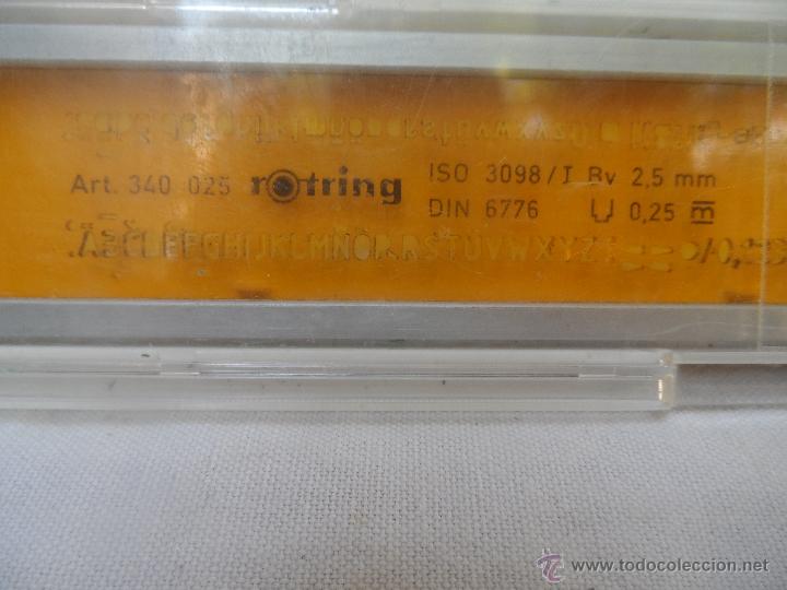 Escriban&iacute;a: rotring regla ref 340025 2.5 mm plano arquitecto - Foto 2