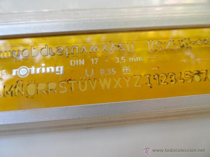 Escriban&iacute;a: rotring regla ref 320035 3.5 mm arquitecto plano - Foto 2