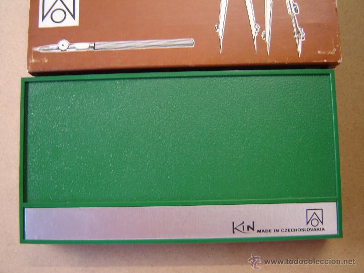 Escriban&iacute;a: Estuche de dos comp&aacute;ses, bigotera y accesorios - Kin - Foto 2