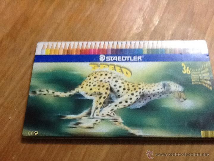 Schreibwaren: Estuche caja metalica staedtler vacia