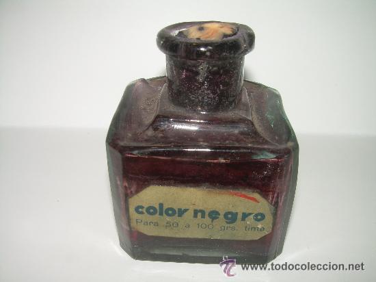 Escriban&iacute;a: ANTIGUO Y BONITO TINTERO DE CRISTAL - Foto 4