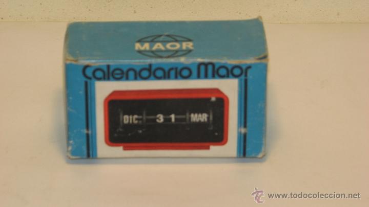 Escriban&iacute;a: VIEJO CALENDARIO DE RODILLOS - Foto 3
