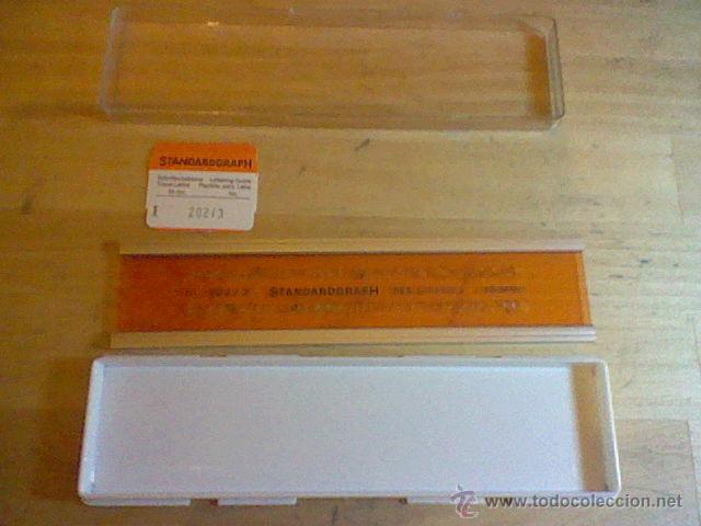 Schreibwaren: REGLA PLANTILLA  14 CMS STANDARDGRAPH 202/3 MARCADOR LETRAS
