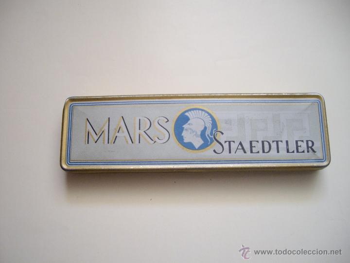 Escriban&iacute;a: CAJA LAPICEROS MARS METALICA CON LAPICER0S - Foto 2