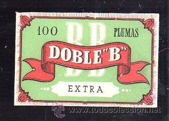Escriban&iacute;a: FRONTAL DE CAJA DE PLUMA DOBLE B EXTRA. BB. - Foto 1