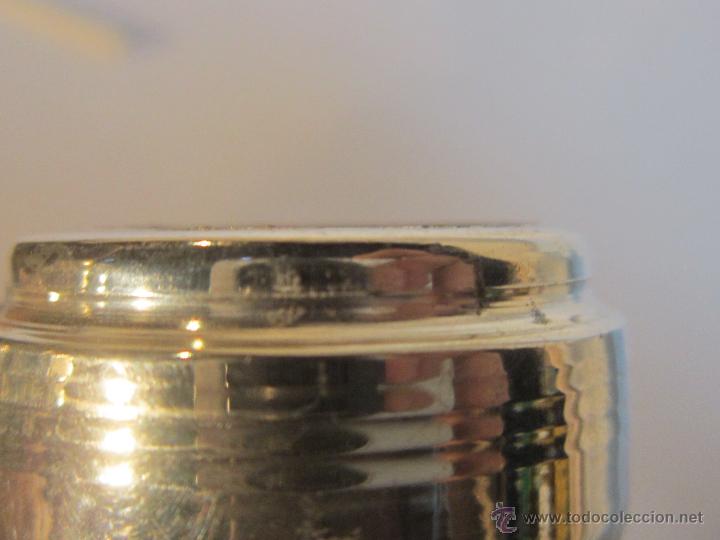 Escriban&iacute;a: TINTERO DE CRISTAL Y PLUMA DE MADERA CON PLATA DE LEY - Foto 9