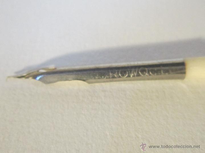 Escriban&iacute;a: TINTERO DE CRISTAL Y PLUMA DE MADERA CON PLATA DE LEY - Foto 10