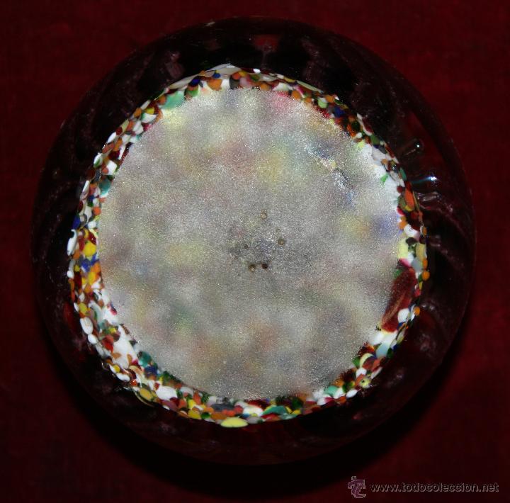 Escriban&iacute;a: PISAPAPELES EN CRISTAL MULTICOLOR DE LOS A&Ntilde;OS 30 - Foto 3