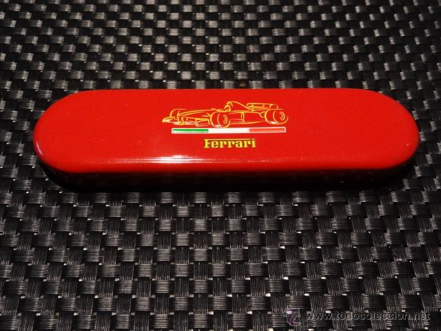 Escrita: FERRARI ESTUCHE ESCRITURA METALICO VACIO DE 1998