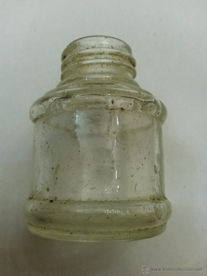 Escriban&iacute;a: Tintero antiguo frasco de 5,7 cms de alto y 4 cms de diametro de la base - Foto 1