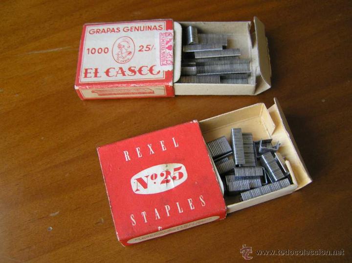 Escriban&iacute;a: GRAPADORA EL CASCO 25 EIBAR - ESPA&Ntilde;A Y DOS CAJAS DE GRAPAS - Foto 9