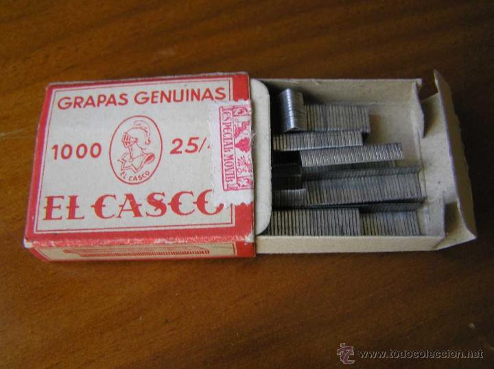 Escriban&iacute;a: GRAPADORA EL CASCO 25 EIBAR - ESPA&Ntilde;A Y DOS CAJAS DE GRAPAS - Foto 10