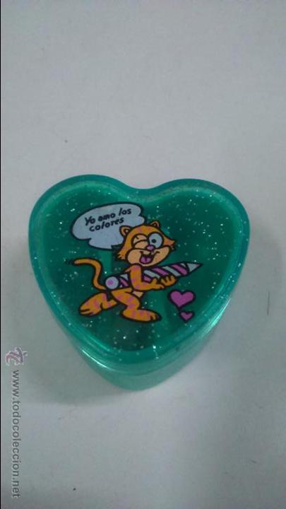 Escriban&iacute;a: SACAPUNTAS GATO. AMO LOS COLORES - Foto 2