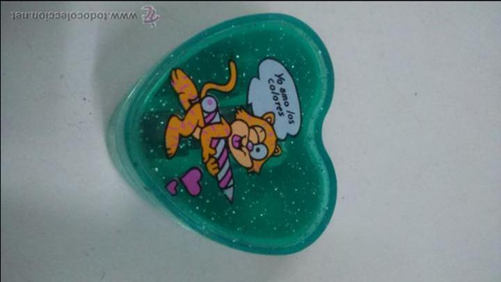 Escriban&iacute;a: SACAPUNTAS GATO. AMO LOS COLORES - Foto 2