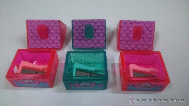 Escriban&iacute;a: LOTE DE TRES SACAPUNTAS CON BOTE - Foto 2