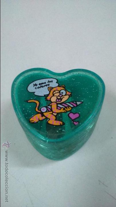 Escriban&iacute;a: SACAPUNTAS GATO. AMO LOS COLORES - Foto 2