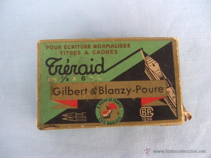 Escriban&iacute;a: CAJA DE PLUMILLAS GILBERT TRERAID - Foto 1