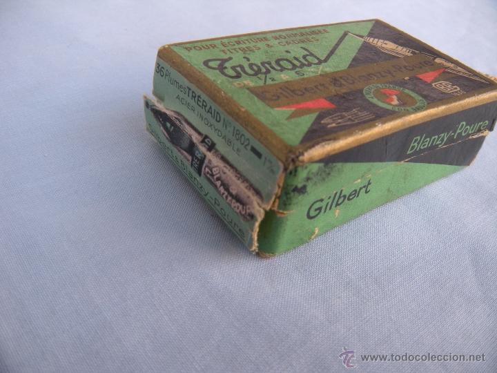 Escriban&iacute;a: CAJA DE PLUMILLAS GILBERT TRERAID - Foto 2