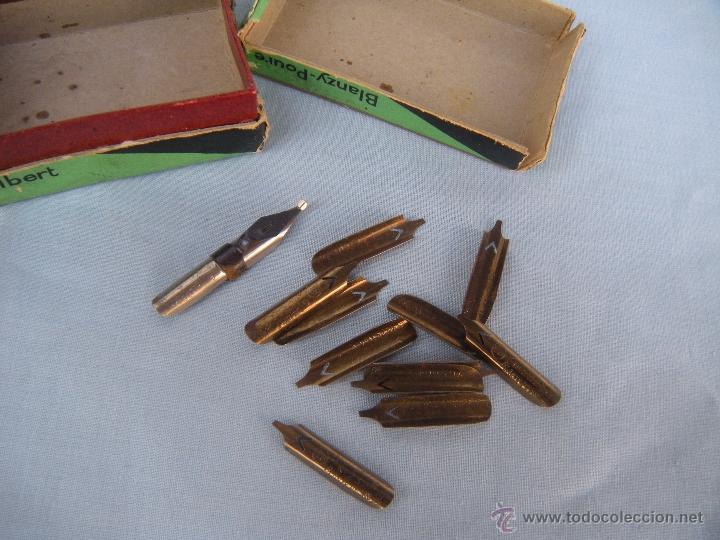 Escriban&iacute;a: CAJA DE PLUMILLAS GILBERT TRERAID - Foto 4