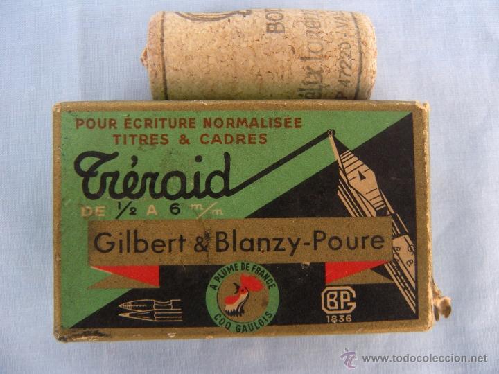Escriban&iacute;a: CAJA DE PLUMILLAS GILBERT TRERAID - Foto 7