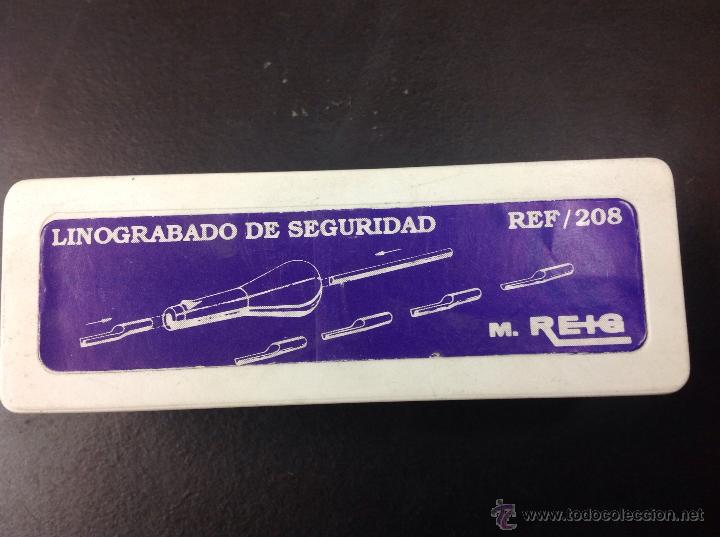 Escriban&iacute;a: Linograbado de seguridad - ref / 208 - marca REIG - Foto 1