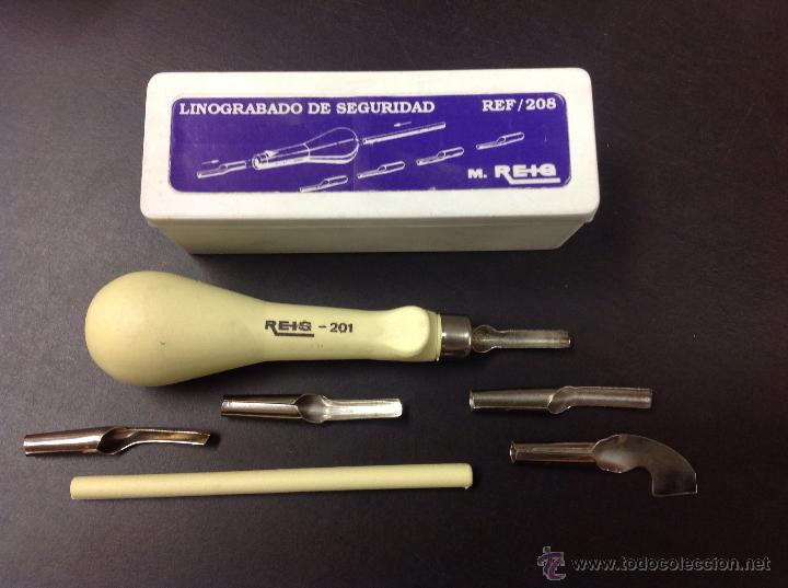 Escriban&iacute;a: Linograbado de seguridad - ref / 208 - marca REIG - Foto 2