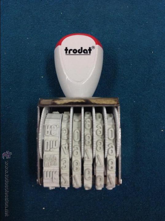 Escriban&iacute;a: Numerador TRODAT - Foto 1