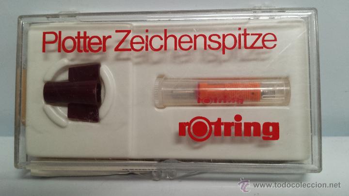 Escriban&iacute;a: PUNTA ROTRING PARA PLOTTER - COLOR NARANJA - SIN USO - Foto 1