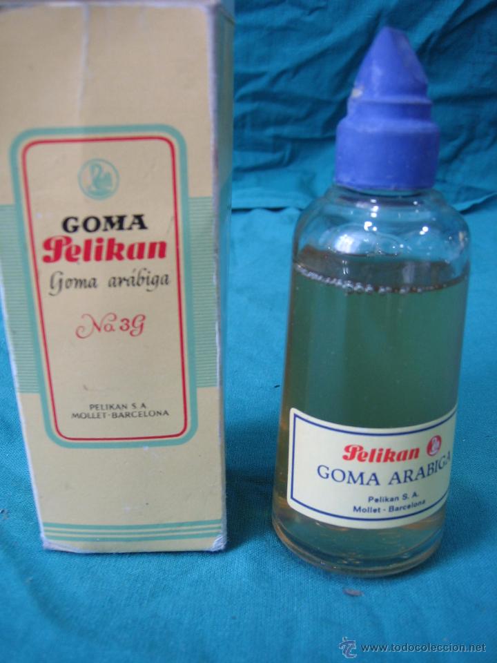 Escriban&iacute;a: Bote de goma Ar&aacute;bica Pelikan - Foto 1